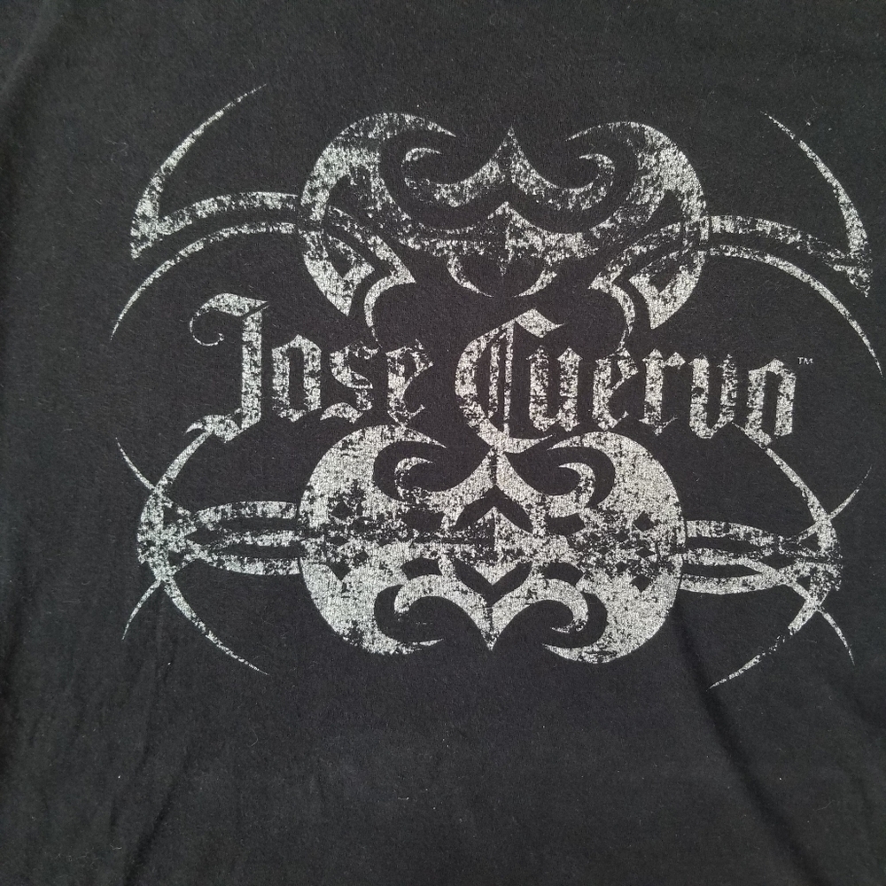 JOSE CUERVO TEQUILA TSHIRT DISTRESSED .